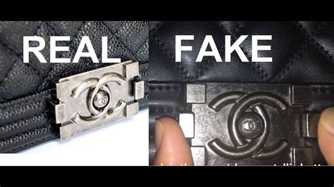 chanel boy original vs fake|Chanel bag serial number.